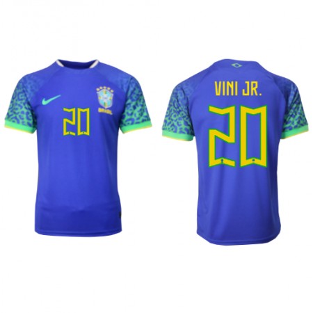 Goedkope Brazilië Vini JR. 20 Uitshirt World Cup 2022